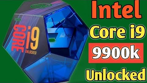 Intel Core i9 9900k Processor Unboxing  | LATEST INTEL PROCESSOR