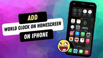 How To Add World Clocks On Your Homescreen