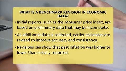 What Is A Benchmark Revision In Economic Data? - Inflation Insight Channel