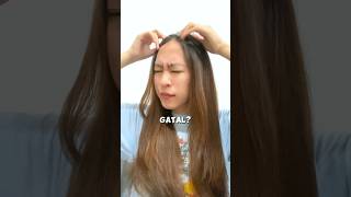 Uban terasa gatal? #haircare #rambut #rambutsehat