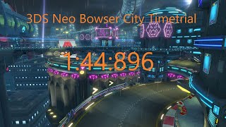 3DS Neo Bowser City 1:44:896 MK8DX Personal Best