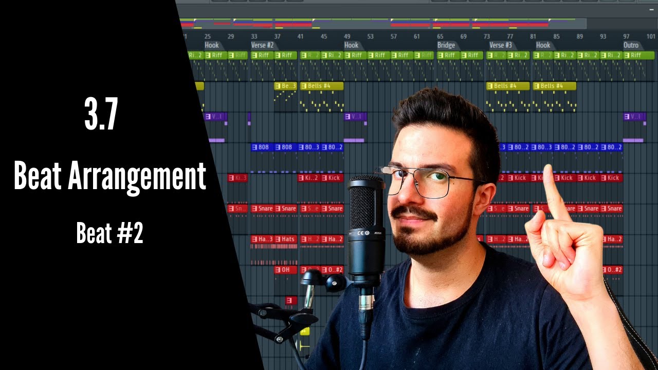 3.7 How To Professionally Arrange Your Trap Beats - Beat #2 - YouTube