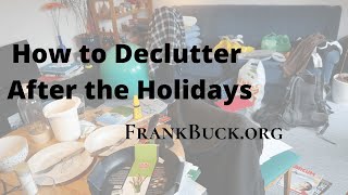 How to Declutter After the Holidays