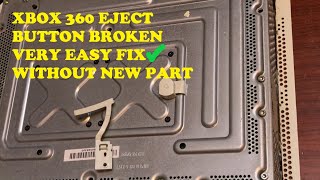 Xbox 360 Arcade Eject Button Broken Easy Fix ✔