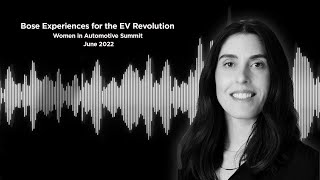 Bose Automotive | Our experiences for the EV revolution
