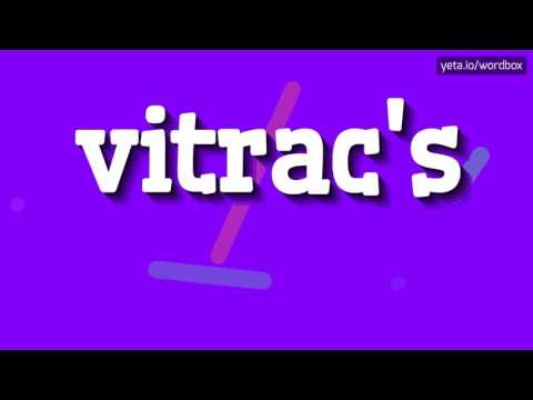 Vídeo: O que significa vitrics?