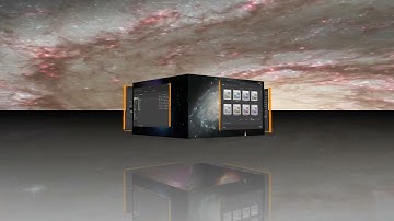 Linux Mint Compiz 3D Desktop Effects set to The Lonely Shepherd (music) Gheorghe Zamphir Kill Bill