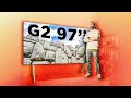 Le plus grand tv oled au monde   lg g2 97 est incroyable  installation impressions et tests