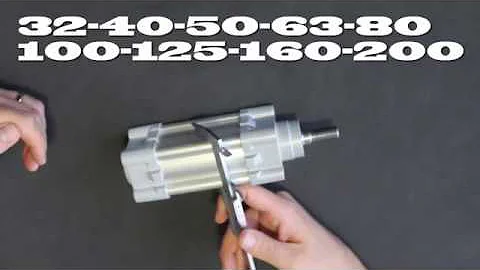 Como saber medida de um cilindro pneumático?