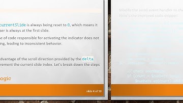 Fixing Mouse Wheel Scrolling Issues in jQuery: Activating Slide Indicators