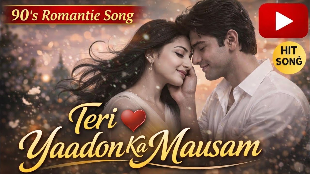 Teri Yaadon Ka Mausam ❤️ | 90’s Romantic Song | Old Bollywood Love Song | Heart Touching Hindi Song 