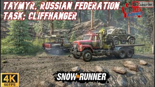 SnowRunner Taymyr, Russian Federation Task; cliffhanger. Vehicle transportation to destination!