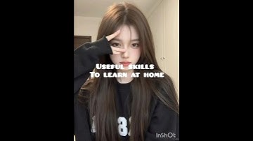 Useful skills to learn at home ✨️👌 #Aesthetic #Skills #ToDo #Sparetime