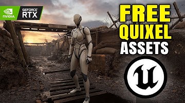 FREE Quixel Megascans Trench Environment | UE5