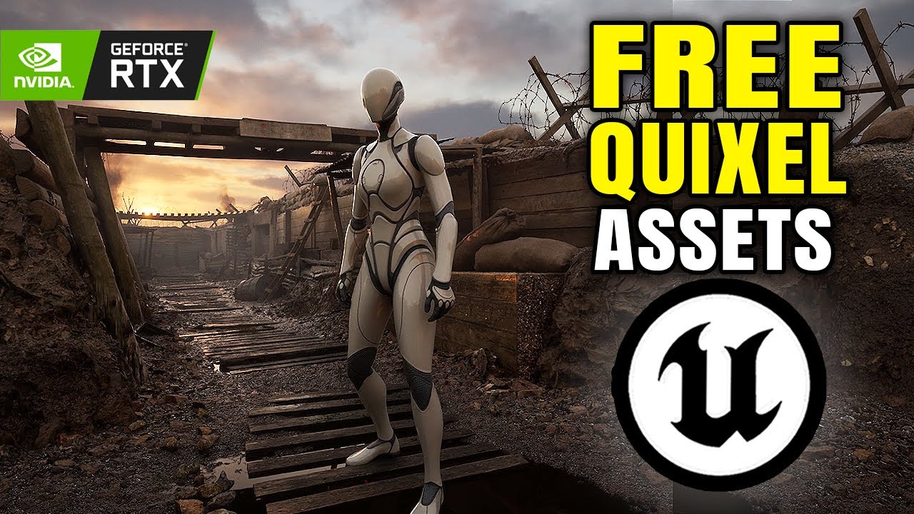 FREE Quixel Megascans Trench Environment | UE5 - YouTube
