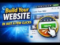 Build Your Website in Just a Few Clicks