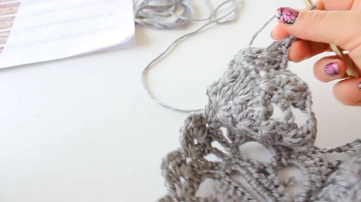 Create a Gorgeous Shawl with Crochet - Part 3
