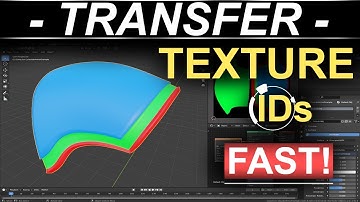 Transfer Texture IDs from Blender to Substance Painter (In 3 MINUTES!!)
