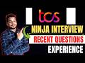 Recent TCS Ninja Interview Experience | TCS Ninja Interview Questions Asked | How to Crack Ninja ?