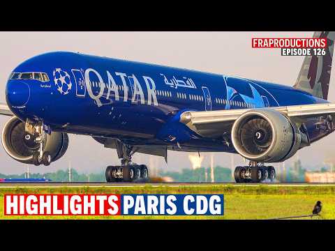 Planespotting HIGHLIGHTS Paris CDG: HEAVIES CLOSE-UP ONLY: A380, B747, B777, A350, B787, B767,...