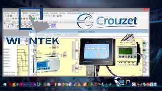 Tutorial Programación pantalla HMI y Programación Crouzet Millenium 3 PLC