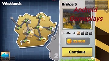 Bridge constructor - Westlands - Bridge 3 walkthrough