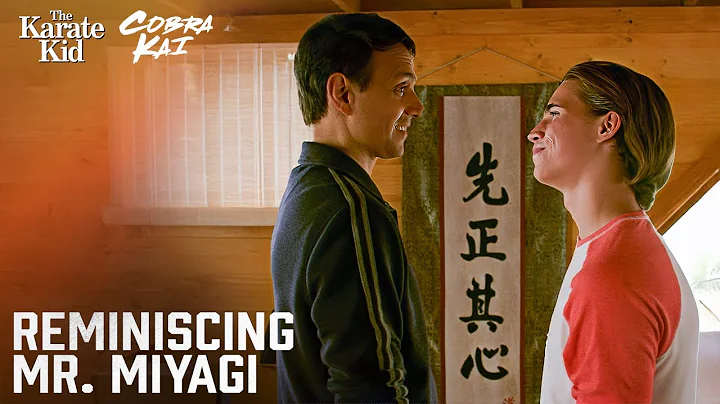 Daniel and Robby Reminisce About Mr. Miyagi | Cobra Kai (Ralph Macchio, Pat Morita)