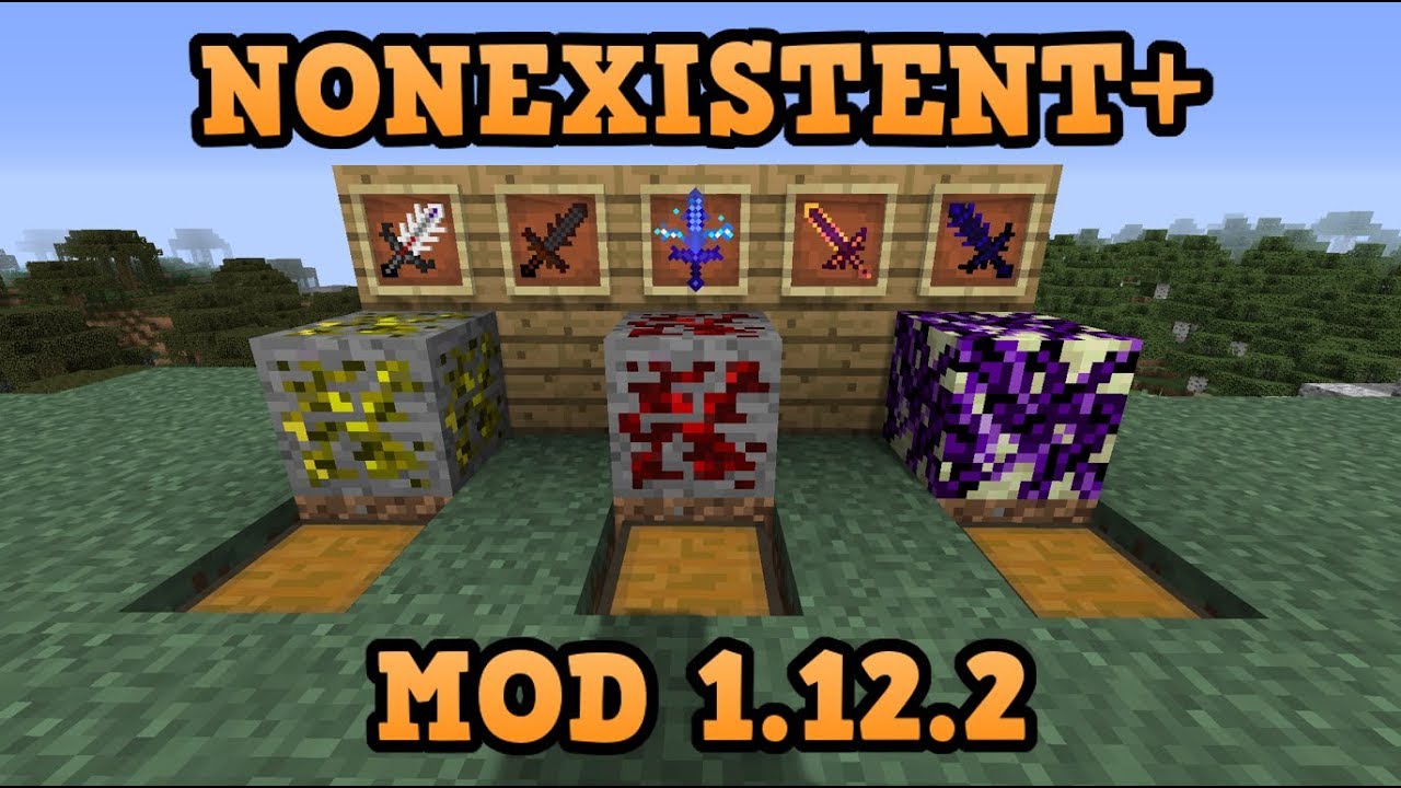 Nonexistent Mod 1 12 2 Nuevas Ores Y Armas Geniales Minecraft Review De Mod Youtube