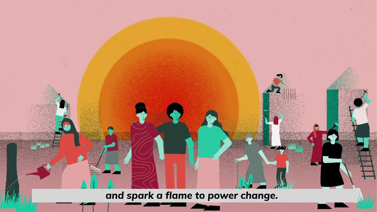 Spark a flame of change - support women's 