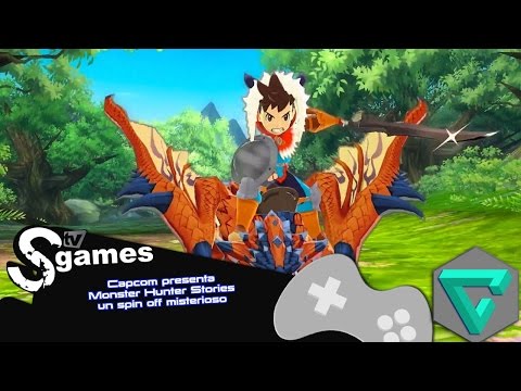 Capcom presenta Monster Hunter Stories un spin off misterioso