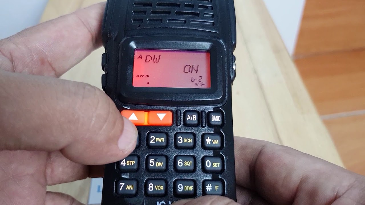 วิธีฟังช่องเดียว icom V68