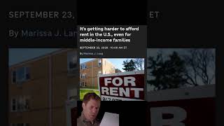 Rent is eating your entire paycheck #economy #struggle