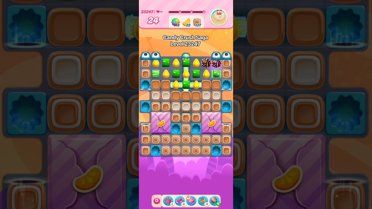 アクセサリー candy Candy Crush Saga Level 23247 - YouTube