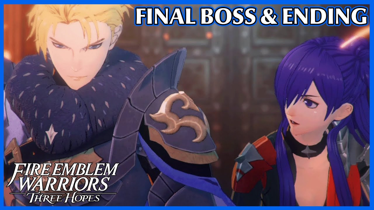 Blue Lions Azure Gleam Final Boss & Ending - Fire Emblem Warriors Three Hopes