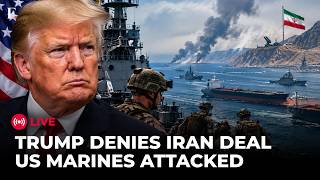 US IRAN WAR UPDATE: Trump Rejects Iran Sanctions Relief Claim | 8 Marines Injured in Hormuz Attack
