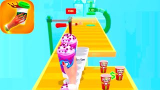 Coffee Stack🥤☕️🧋All Levels Gameplay Android,iOS screenshot 5