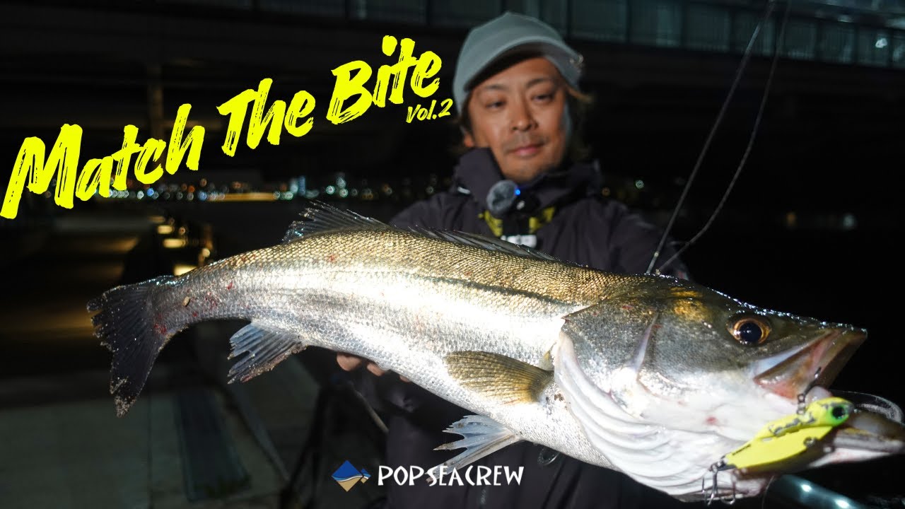 ポイント移動が功を奏し、バイブレーションのタイトなストラクチャーゲームでシーバスのバイトが連発！！【Match The Bite vol.2】