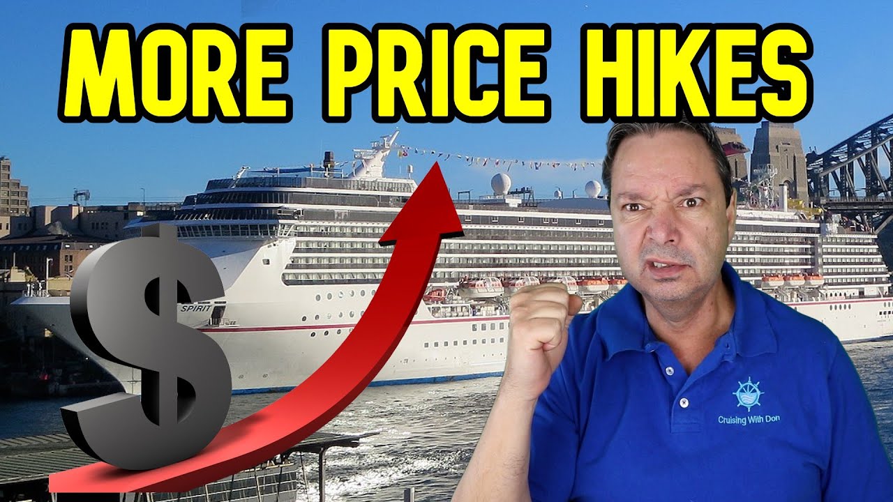 HIGHER PRICES ARE COMING, CRUISE NEWS