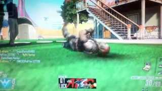 Call of duty black ops 2 WTF spawn on my own grenade!