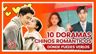 10 Dramas chinos Romanticos del 2020 ?? | DONDE PUEDES VERLOS ✅