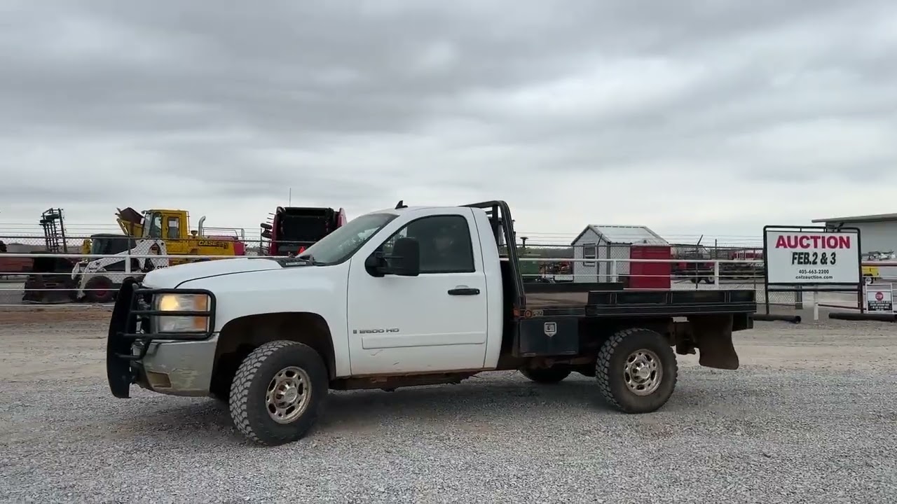 2007 CHEVY 2500 PICKUP, SINGLE CAB, DURAMAX DIESEL For Sale