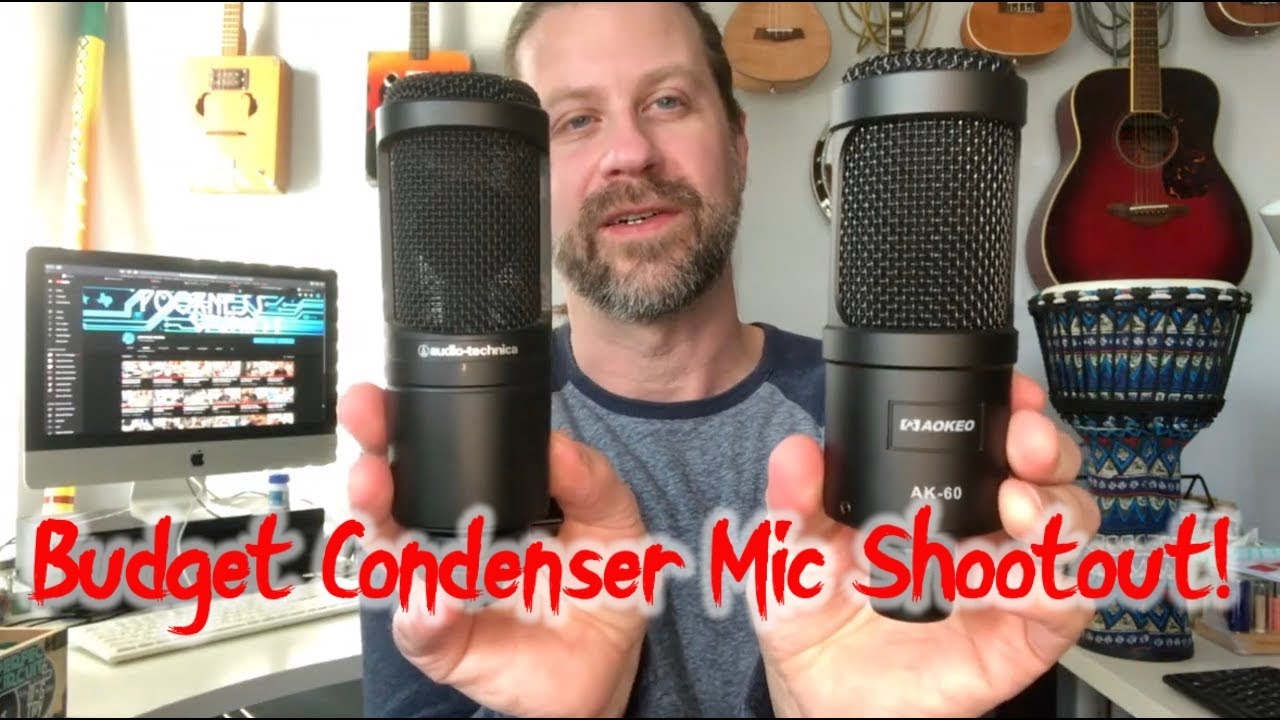 Audio Technica AT2020 vs Aokeo AK60 [ Budget Condenser Mic Shootout
