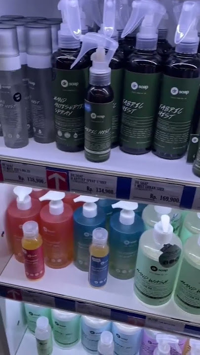 Landyard Coach aja ga cukup klo gak mampir cuci mata produk lengkap di Grand Lucky SCBD🥰 #drsoap