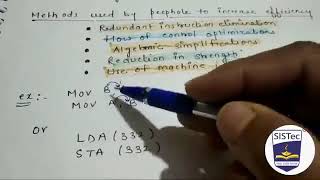 Peephole Optimization | Bhavana Gupta | SISTec Gandhi Nagar