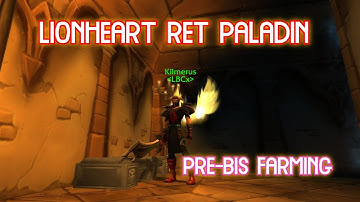 (TBC CLASSIC) RET PALADIN KARAZHAN FULL  CLEAR!