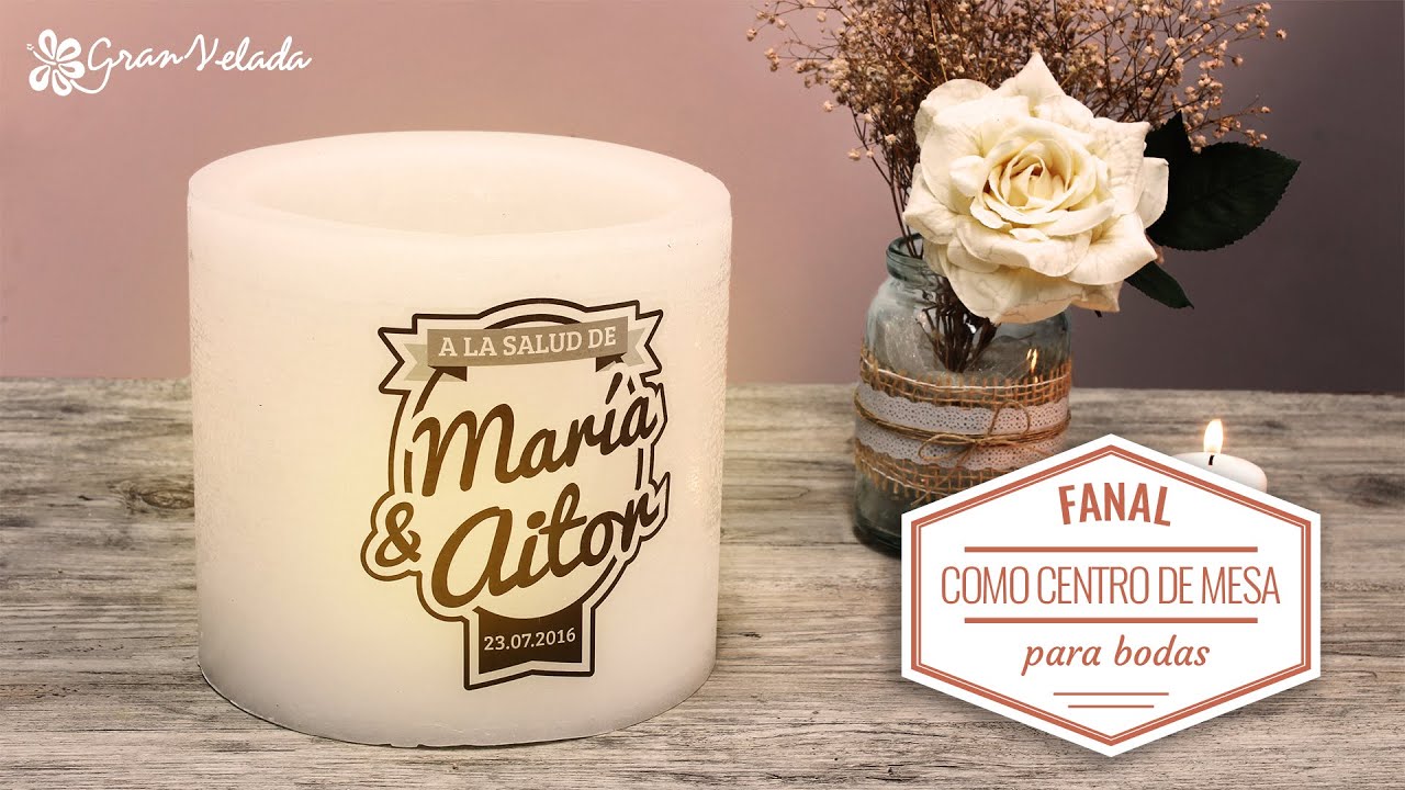 Centros de artesanales boda: aprende como hacerlo