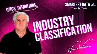Industry Classification allows comparison of competitive position, valuations  across similar stocks