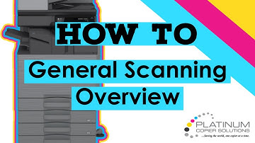 How To Scan on your Sharp Copier
