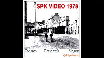SPK live rehearsal (experimental video by Stephen Jones) 1978
