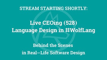 Live CEOing Ep 528: Language Design in Wolfram Language [Future of Arrays]